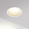 Миниатюра фото светильник встраиваемый светодиодный пульт ду/tuya smart life novotech brillo 359871 белый | 220svet.ru